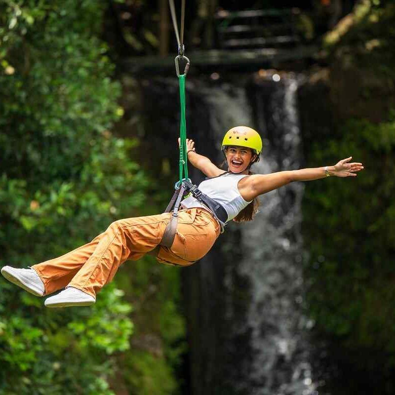 Waterfall Zipline (300m - 2 lines) - Image 1