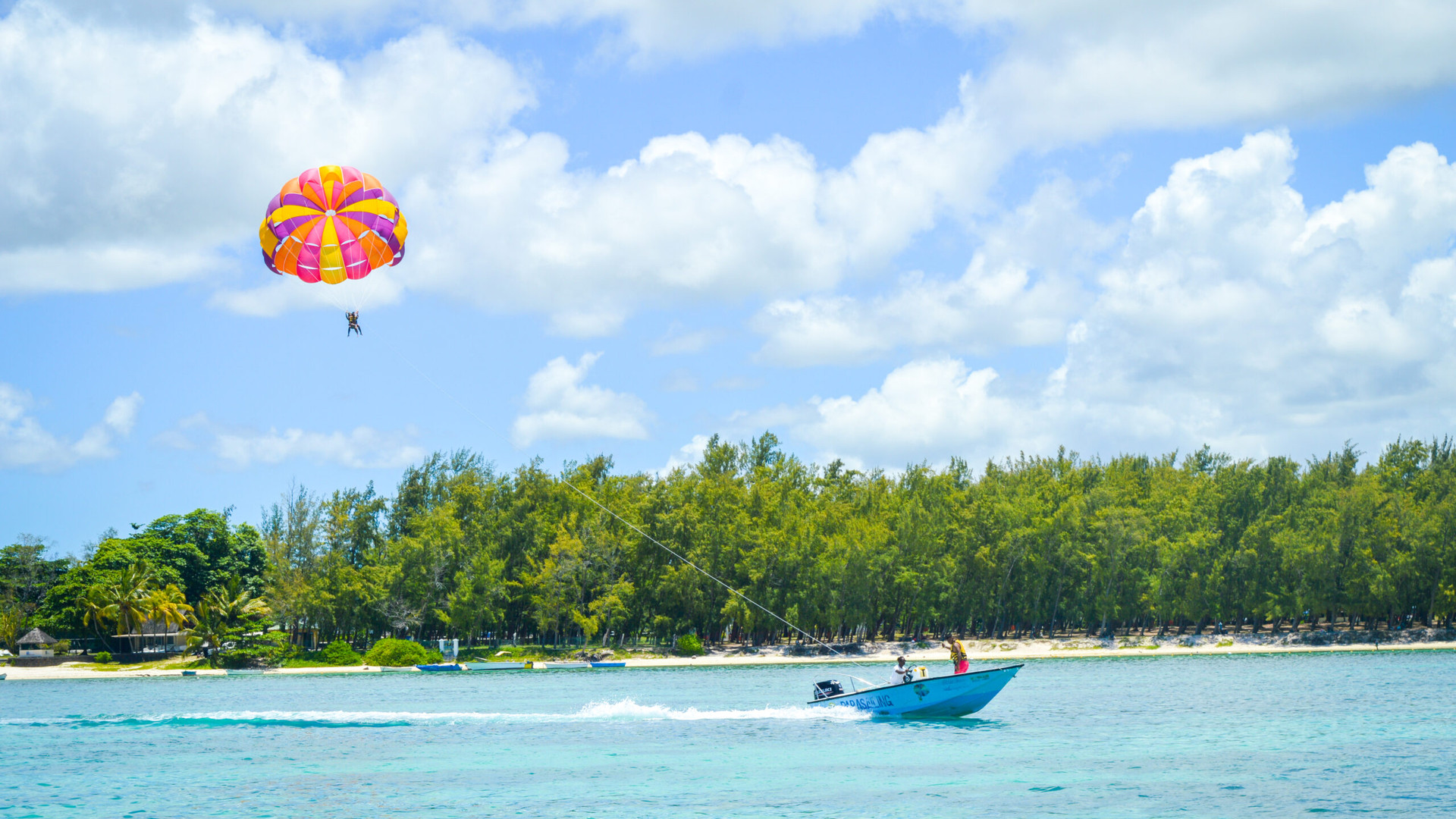 Water Activities at Belle Mare Beach