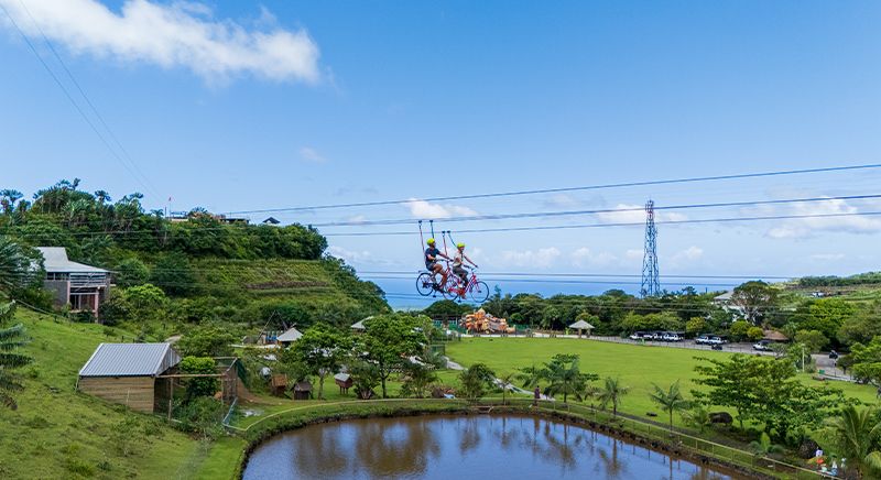 Bicycle Zipline – Vallé Advenature Park gallery 1
