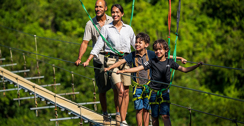 Nepalese Bridge - Vallé Adventure Park