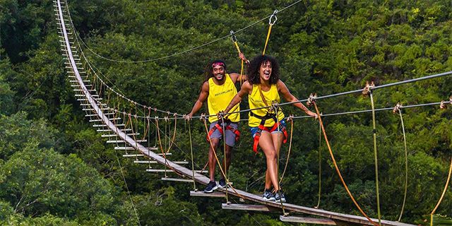 Nepalese Bridge - Vallé Adventure Park gallery 1