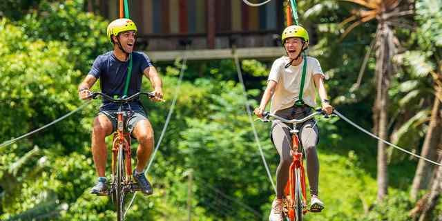 Bicycle Zipline & Nepalese Bridge Adventure gallery 1