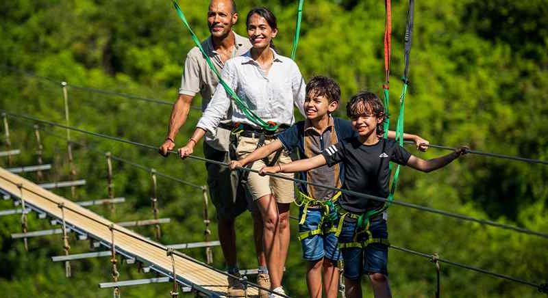 Bicycle Zipline & Nepalese Bridge Adventure gallery 2