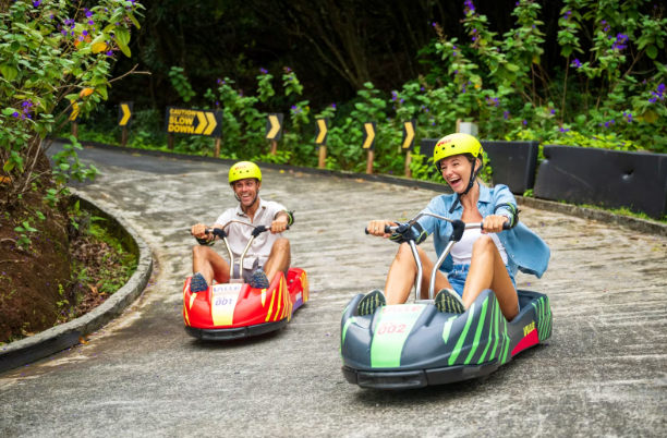 Luge & Zipline Thrill - Valle Advenature Park